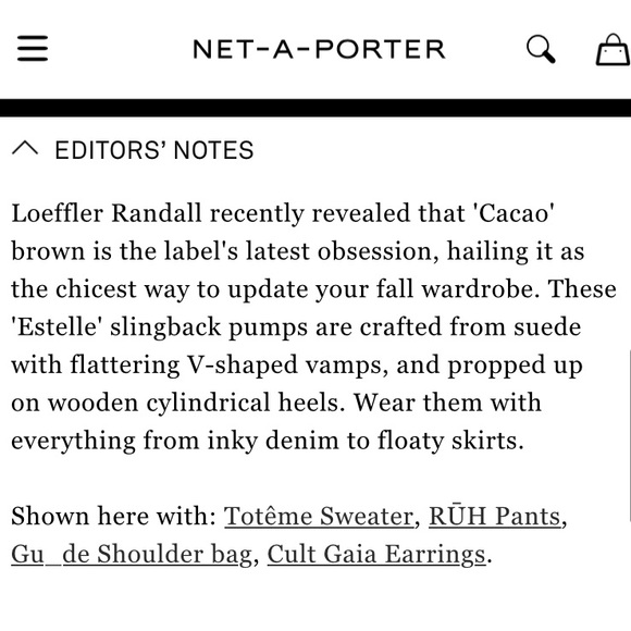 LOEFFLER RANDALL estelle leather slingback pumps - Picture 11 of 11